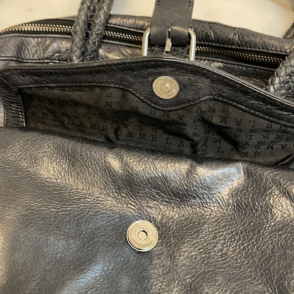 Vintage Lamb grey handbag. Large size - Picture 15 of 16